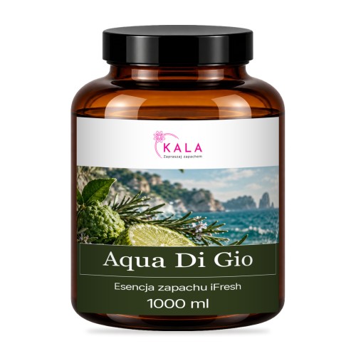 Kala iFresh Aqua di Gio – olejek do dyfuzora – 1000 ml, butelka (zdjęcie poglądowe)