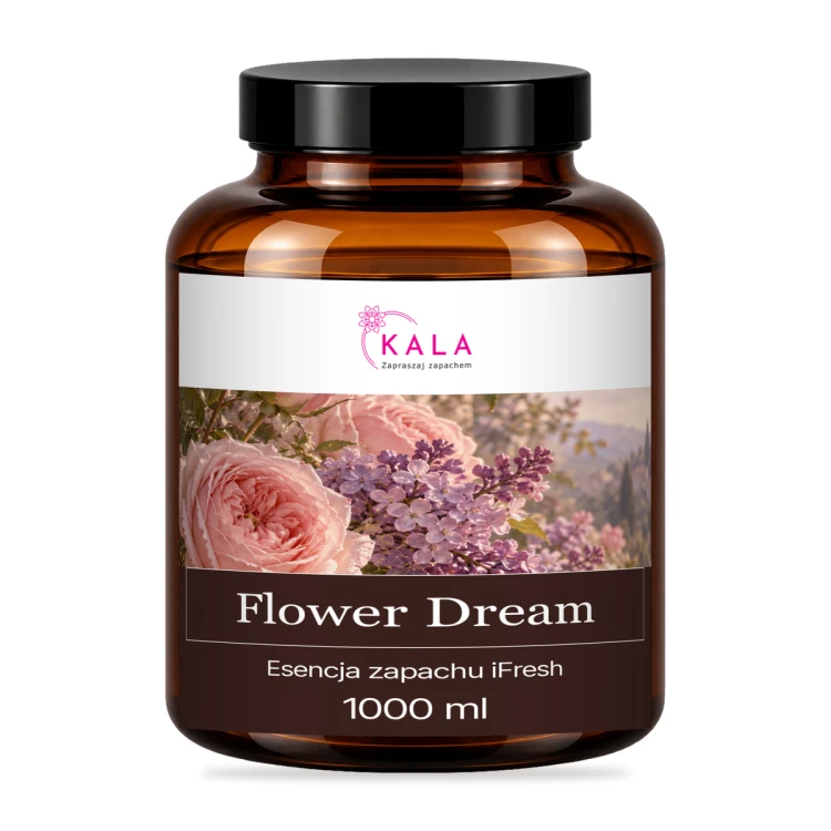 Kala iFresh Flower Dream – olejek do dyfuzora – 1000 ml, butelka (zdjęcie poglądowe)