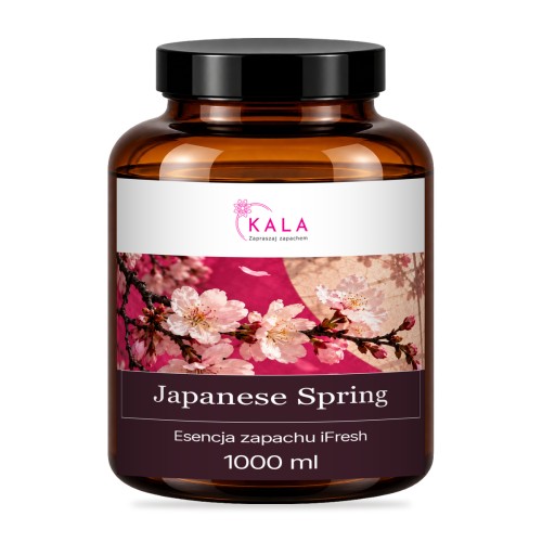 Kala iFresh Japanese Spring – olejek do dyfuzora – 1000 ml, butelka (zdjęcie poglądowe)