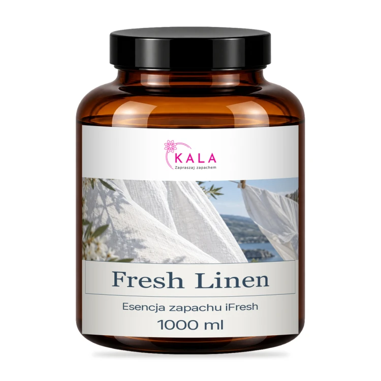 Kala iFresh Fresh Linen – olejek do dyfuzora – 1000 ml, butelka (zdjęcie poglądowe)