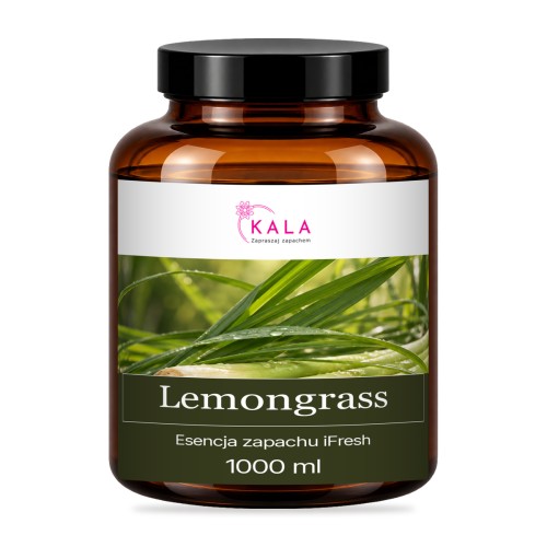 Kala iFresh Lemongrass – olejek do dyfuzora – 1000 ml, butelka (zdjęcie poglądowe)