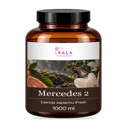 Kala iFresh Mercedes 2 – olejek do dyfuzora – 1000 ml, butelka (zdjęcie poglądowe)