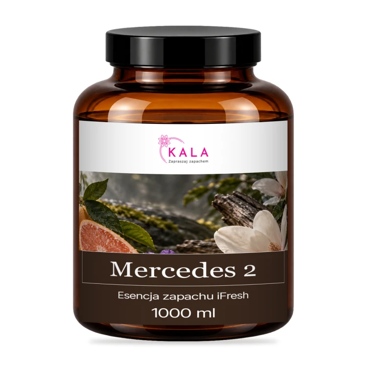 Kala iFresh Mercedes 2 – olejek do dyfuzora – 1000 ml, butelka (zdjęcie poglądowe)