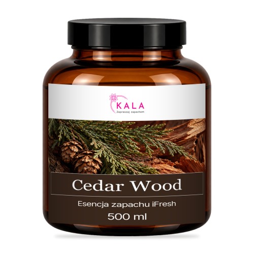 Kala iFresh Cedar Wood – olejek do dyfuzora – 500 ml, butelka (zdjęcie poglądowe)