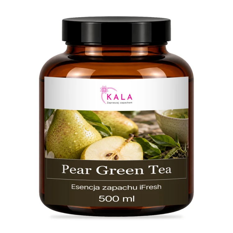 Kala iFresh Pear Green Tea – olejek do dyfuzora – 500 ml, butelka (zdjęcie poglądowe)