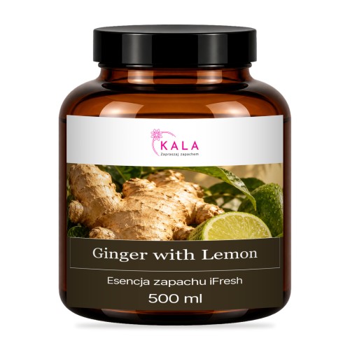 Kala iFresh Ginger with Lemon – olejek do dyfuzora – 500 ml, butelka (zdjęcie poglądowe)