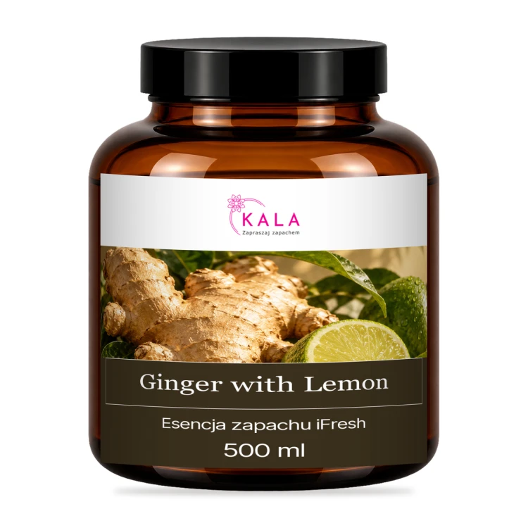 Kala iFresh Ginger with Lemon – olejek do dyfuzora – 500 ml, butelka (zdjęcie poglądowe)