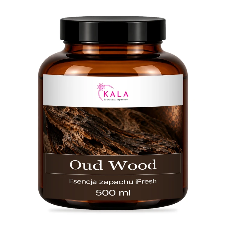 Kala iFresh Oud Wood – olejek do dyfuzora – 500 ml, butelka (zdjęcie poglądowe)