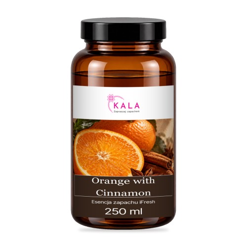 Kala iFresh Orange with Cinnamon – olejek do dyfuzora – 250 ml, butelka (zdjęcie poglądowe)
