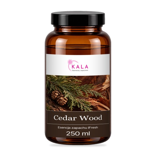 Kala iFresh Cedar Wood – olejek do dyfuzora – 250 ml, butelka (zdjęcie poglądowe)