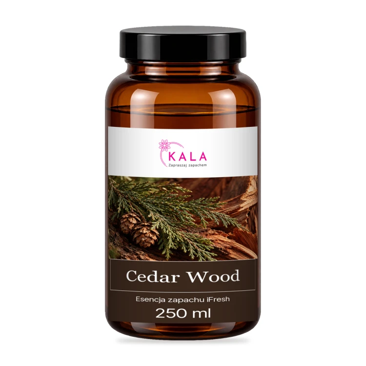 Kala iFresh Cedar Wood – olejek do dyfuzora – 250 ml, butelka (zdjęcie poglądowe)