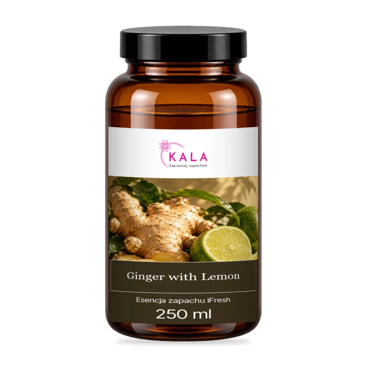 Kala iFresh Ginger with Lemon – olejek do dyfuzora – 250 ml, butelka (zdjęcie poglądowe)