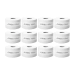 Papier toaletowy Jumbo 500 celulozowy biały 2-warstwowy 100 m, 12 rolek