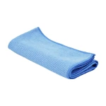 Ścierka z mikrofibry 30 × 30 cm, niebieska, 220 g/m²