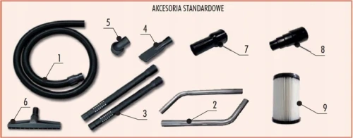 Odkurzacz profesjonalny BKF 3 Flow – zdjęcie 2
