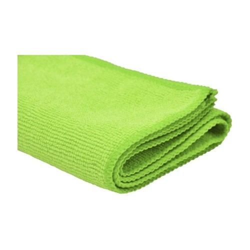 Ścierka z mikrofibry 40 × 40 cm, zielona, 320 g/m²