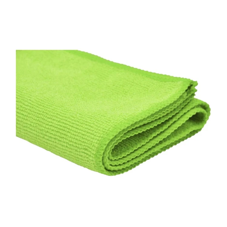 Ścierka z mikrofibry 40 × 40 cm, zielona, 320 g/m²
