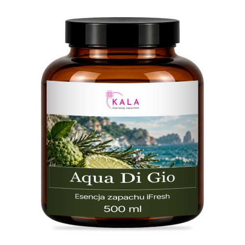 Kala iFresh Aqua di Gio – olejek do dyfuzora – 500 ml, butelka (zdjęcie poglądowe)