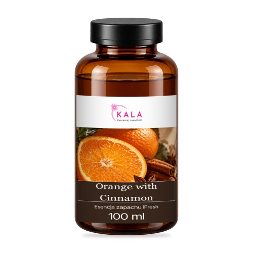 Kala iFresh Orange with Cinnamon – olejek do dyfuzora – 100 ml, butelka (zdjęcie poglądowe)