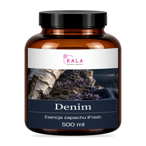 Kala iFresh Denim – olejek do dyfuzora – 500 ml, butelka (zdjęcie poglądowe)
