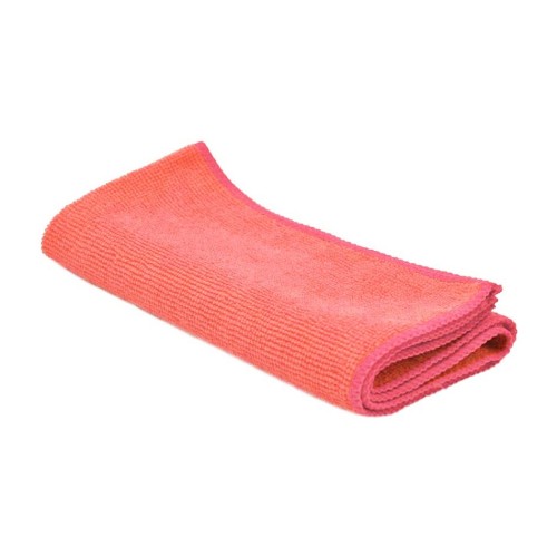 Ścierka z mikrofibry 30 × 30 cm, czerwona, 220 g/m²
