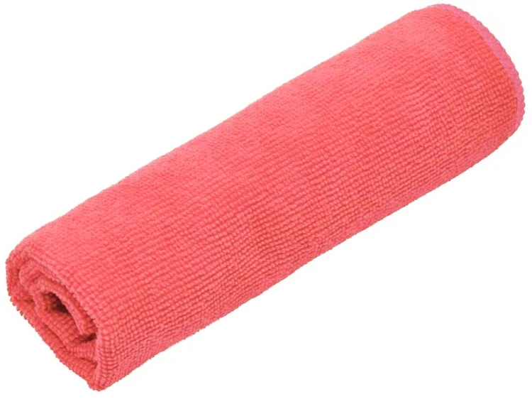 Ścierka z mikrofibry 30 × 30 cm, czerwona, 220 g/m² – zdjęcie 4