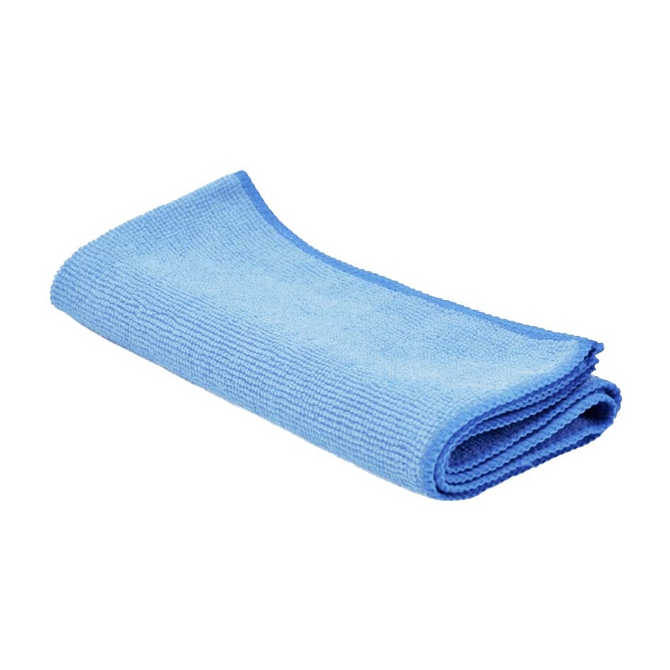 Ścierka z mikrofibry 30 × 30 cm, niebieska, 220 g/m²
